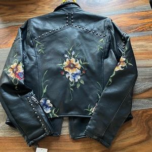 NWT Leather Motorcycle Jacket